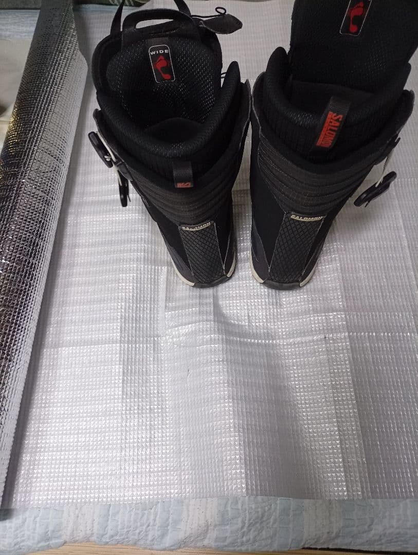 SALOMON スノーボードブーツ 27.5cm WIDE　カービング　パウダー