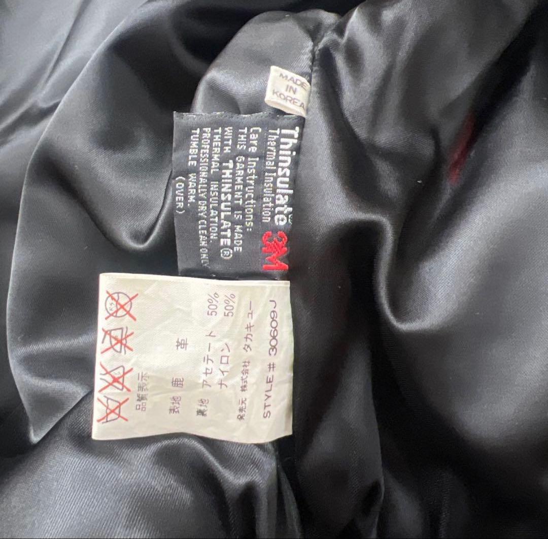 Robert Comstock 鹿革 短丈 レザー ボンバージャケット S - メルカリ