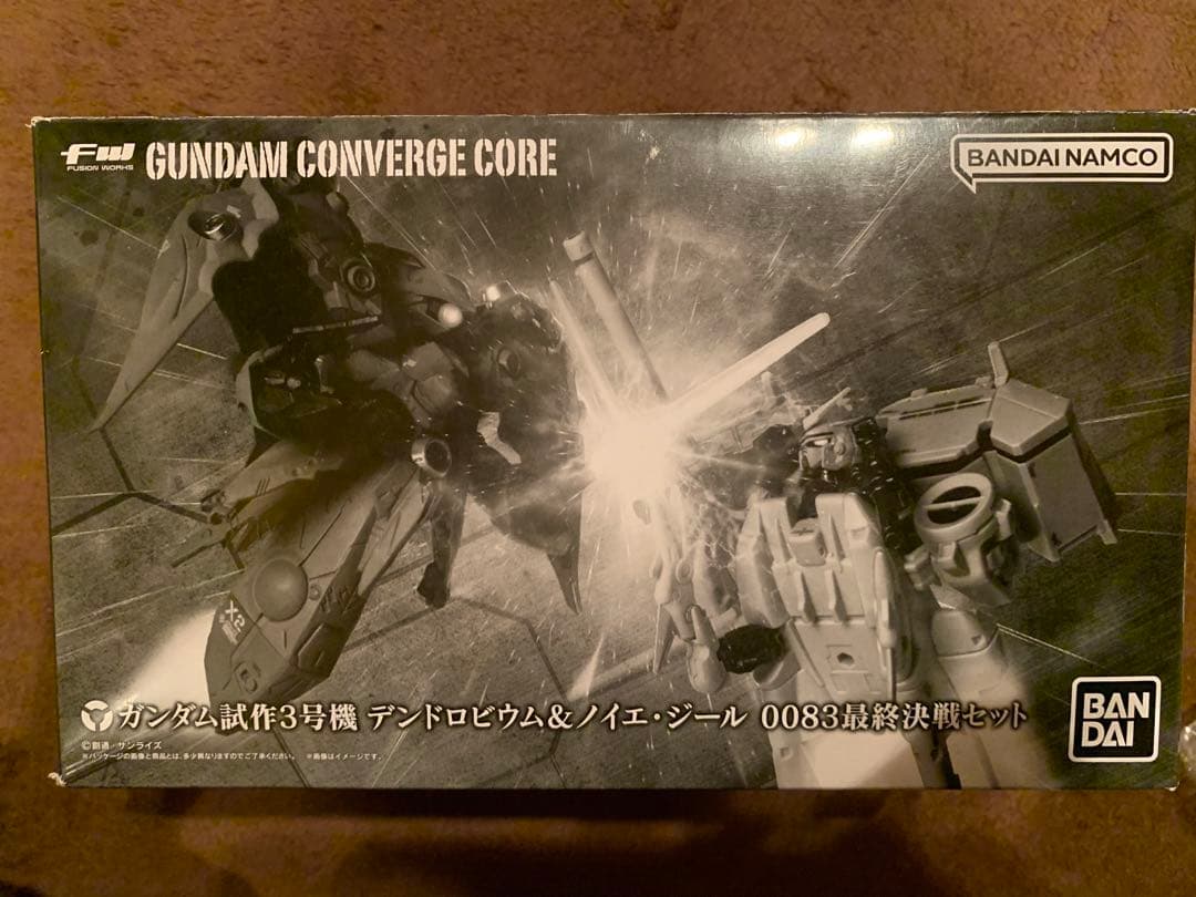 ガンダムコンバージコア　デンドロビウム&ノイエジール　0083最終決戦セット