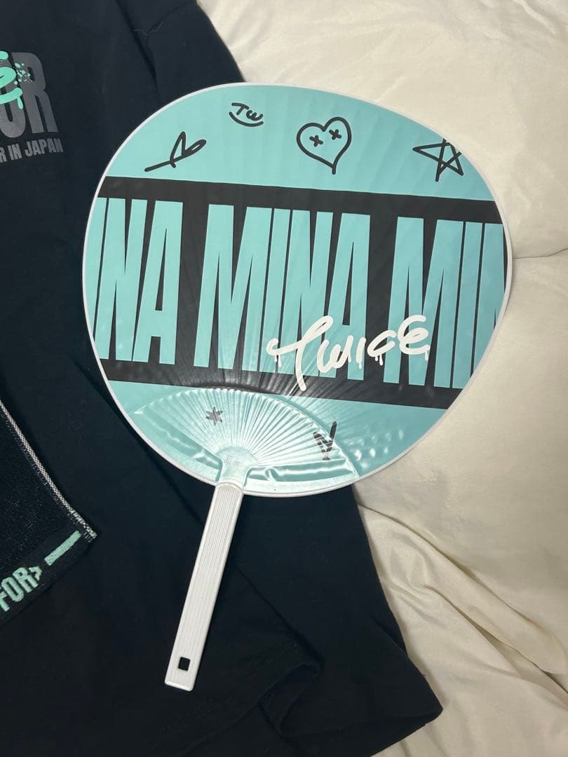 TWICE MINA Tシャツ & うちわ セット