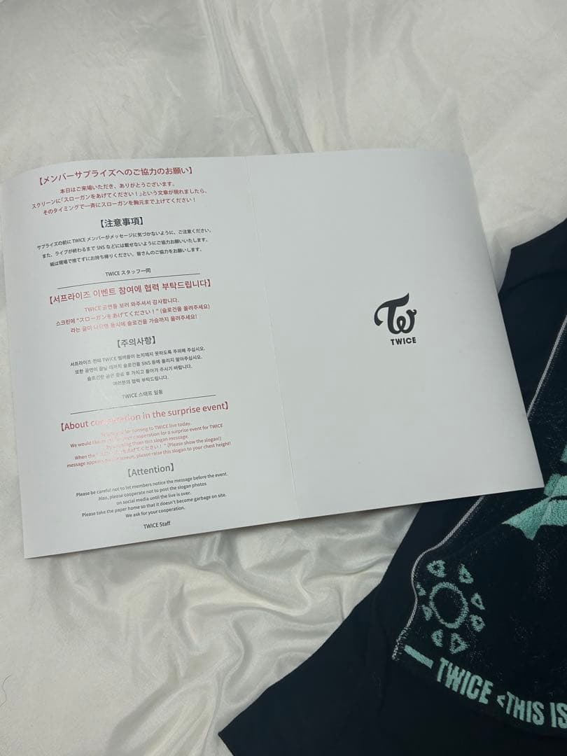 TWICE MINA Tシャツ & うちわ セット