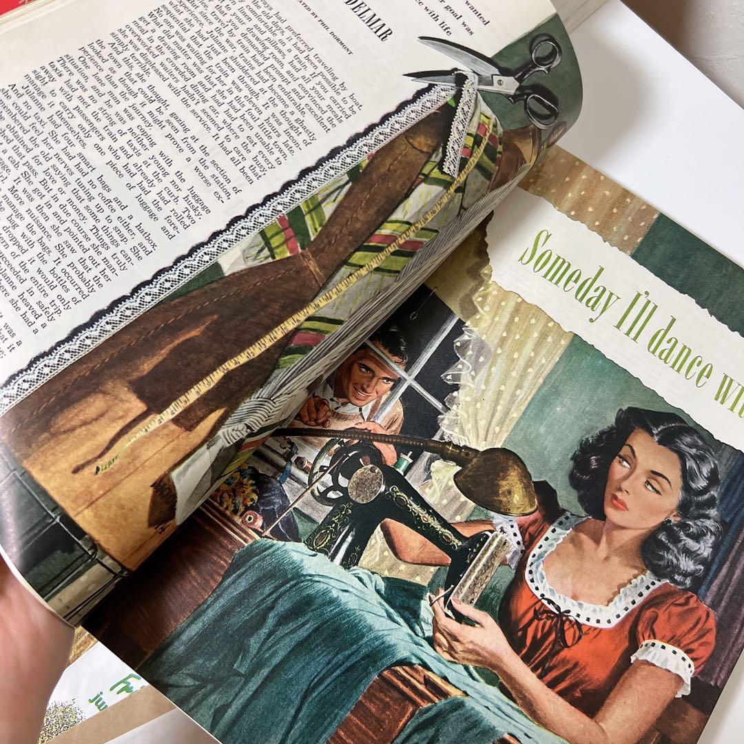 紙モノ コラージュ 1897年 シアーズ 復刻版 マルシェ袋 ジャンク