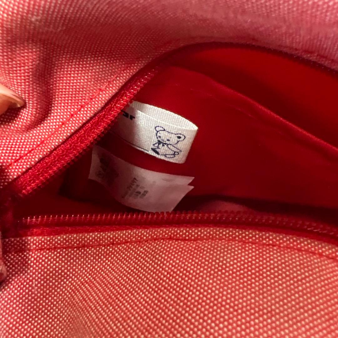 ファミリア⭐︎familiar【幼稚園バッグ】赤ショルダー - メルカリ