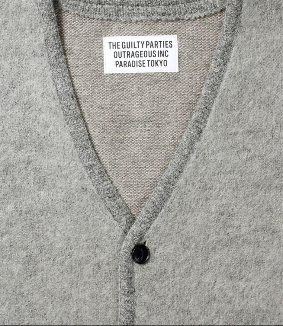 23ss WACKO MARIA 限定モヘアカーディガン 野村訓市 GRAY - メルカリ