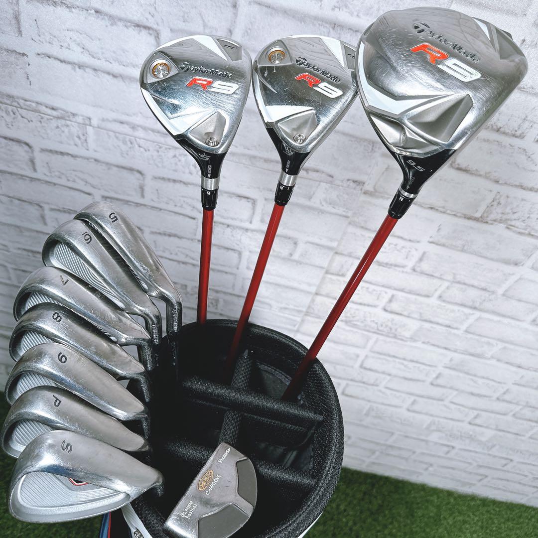 テーラーメイド R9 r5XL メンズ ゴルフクラブセット 初心者 入門