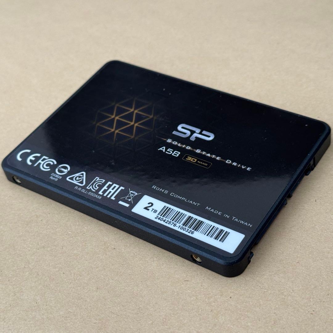ロ*プ様 シリコンパワー 2TB SSD A58 X05 SP002TBSS3A Amazon | シリコンパワー 2TB SSD 3D NAND A58 パフォーマンスブースト