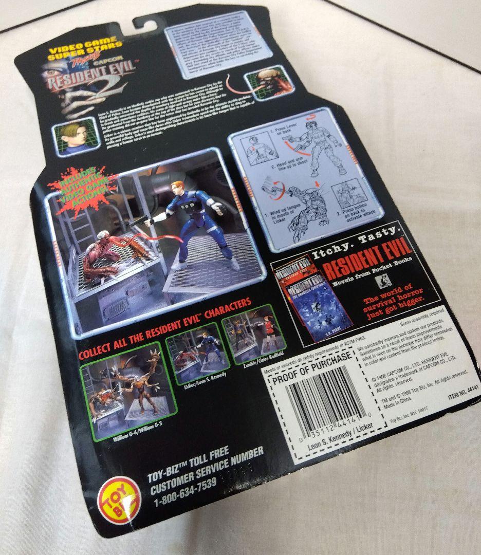 1512　未開封　トイビズ　TOYBIZ　バイオハザード2　レオン＆リッカー