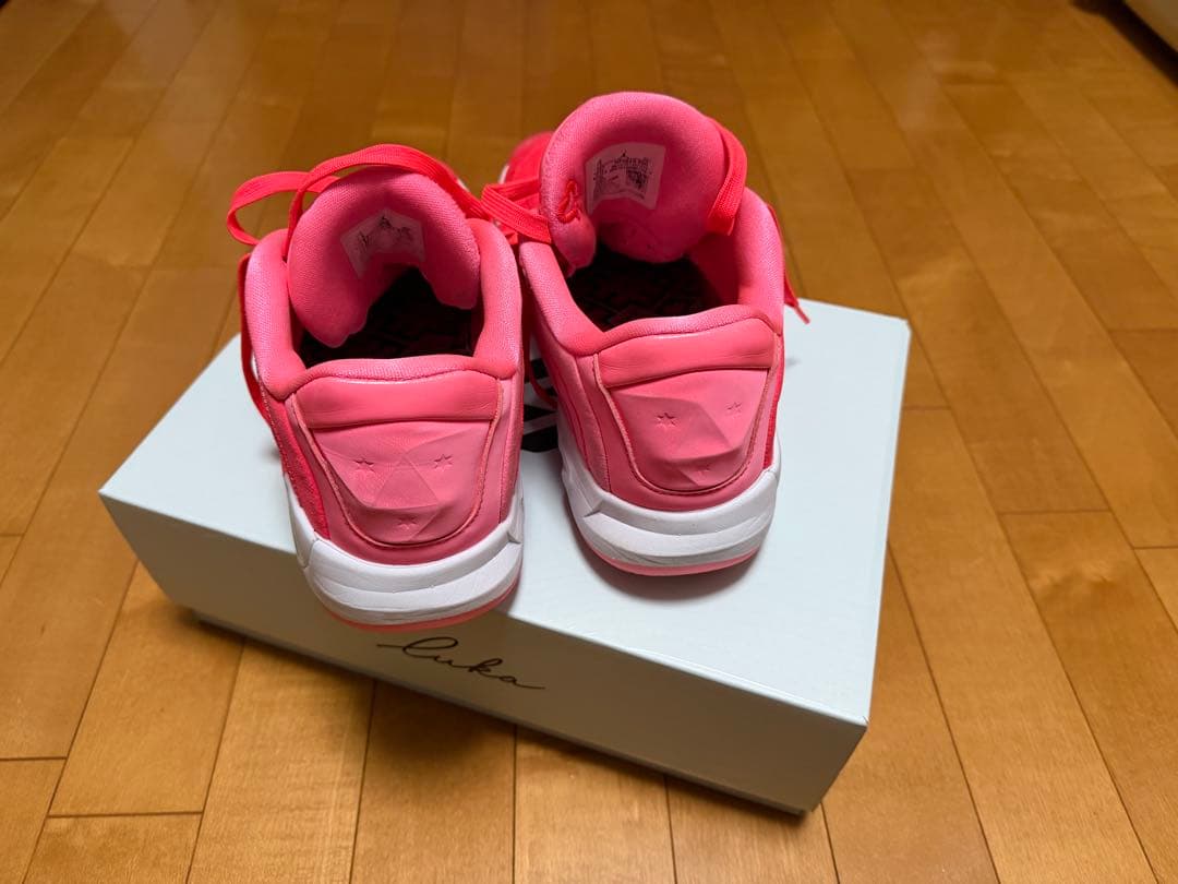 ルカ4 luka4 Jordan ピンク　フラッシュクリムゾン　27.5cm