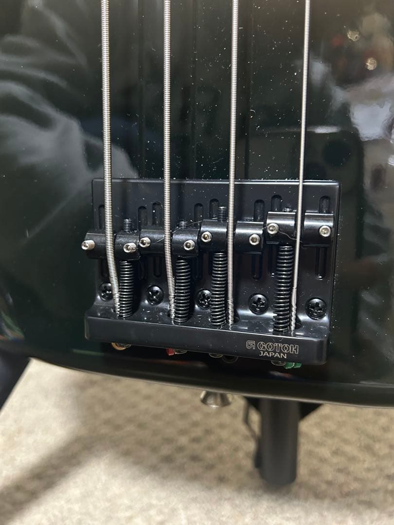 美品Fender Japan ベースギターPB-43. BLK custom - メルカリ