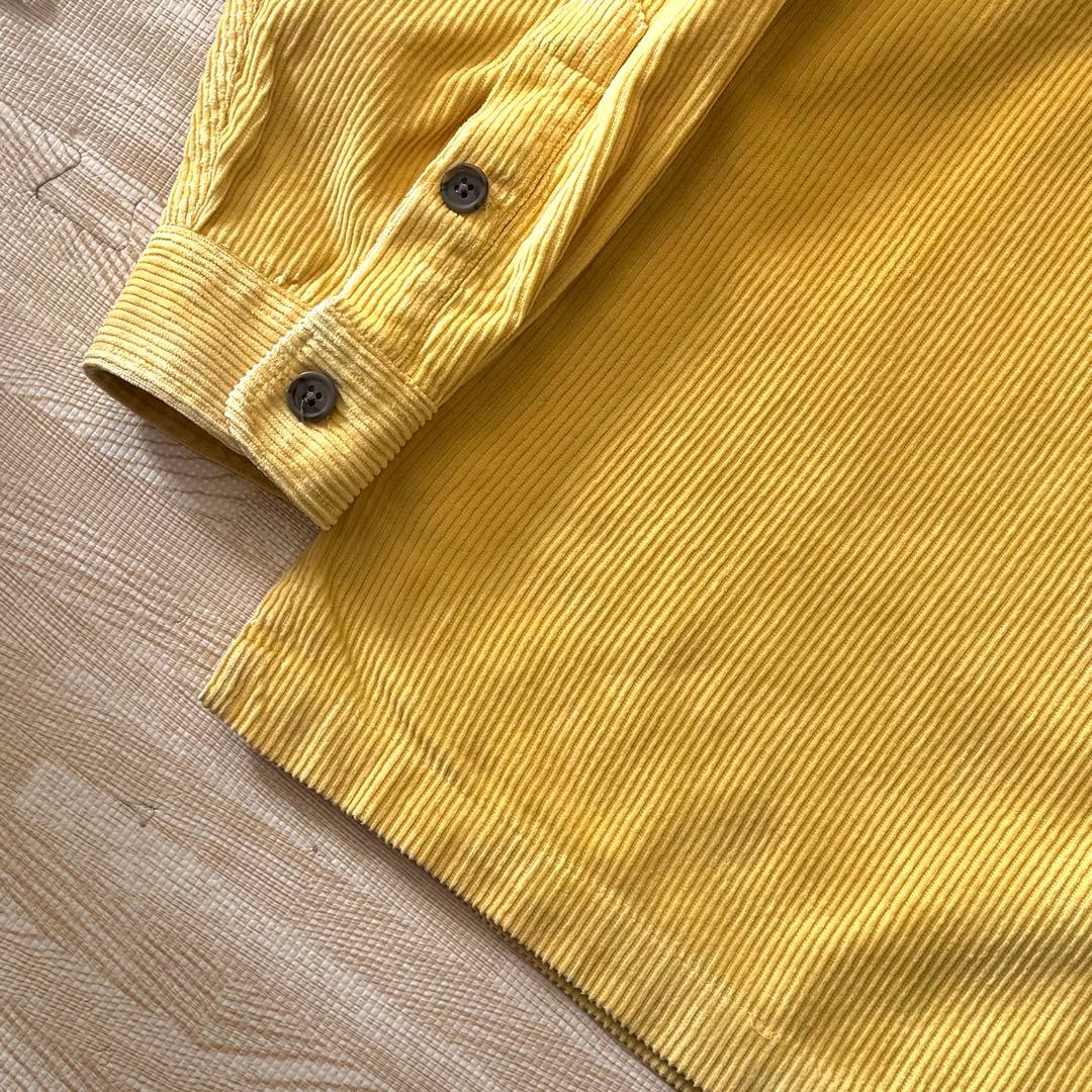 90s 初期 三つ星 RRL コーズシャツ 開襟 太畝 マスタード - メルカリ