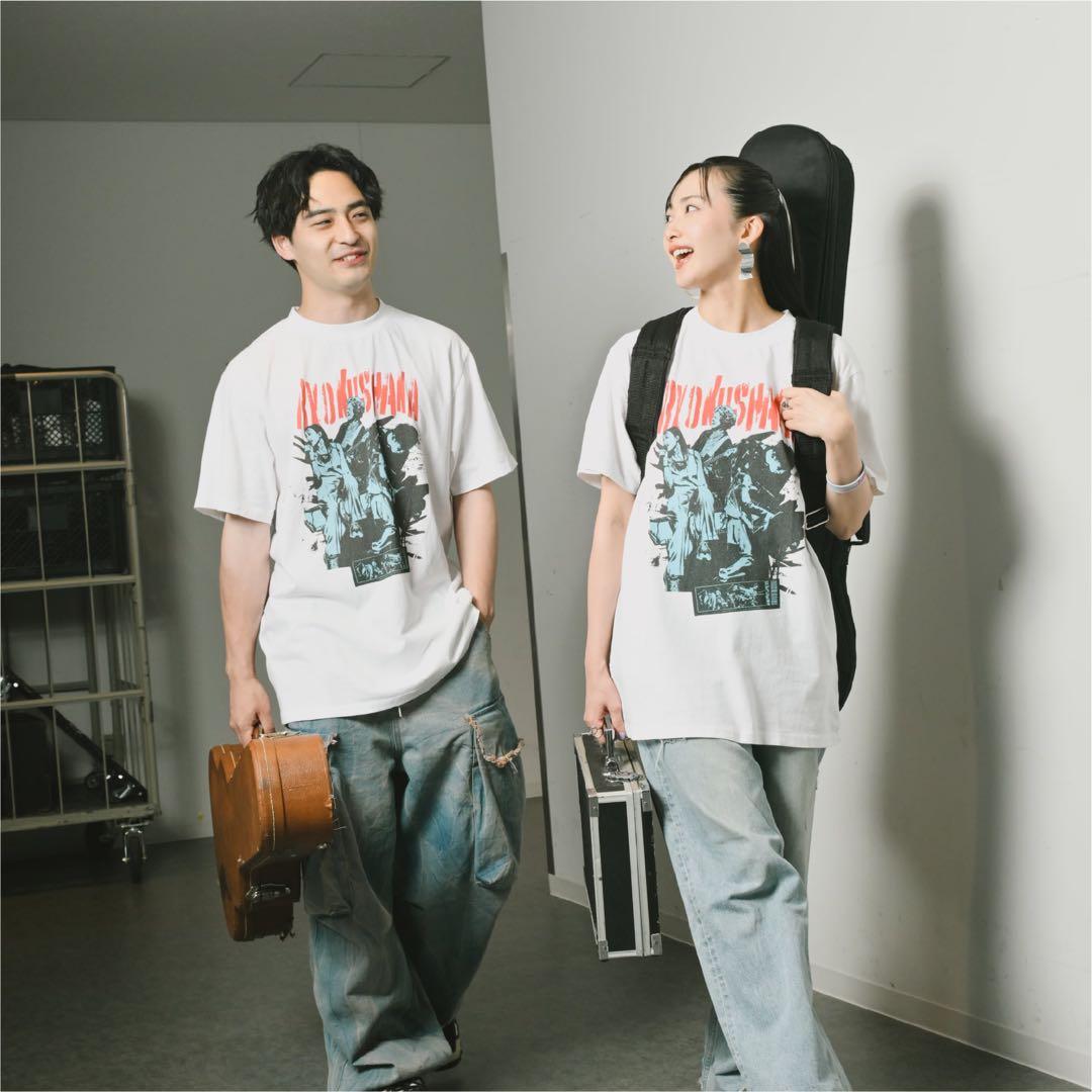 緑黄色社会 リョクシャカ バンドTシャツ バンt Mサイズ