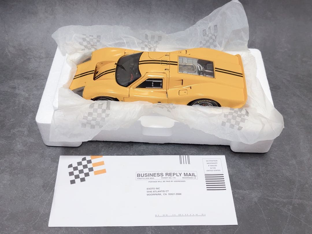 ミニカー 1/18 EXOTO FORD GT40 Mk.IV 1967
