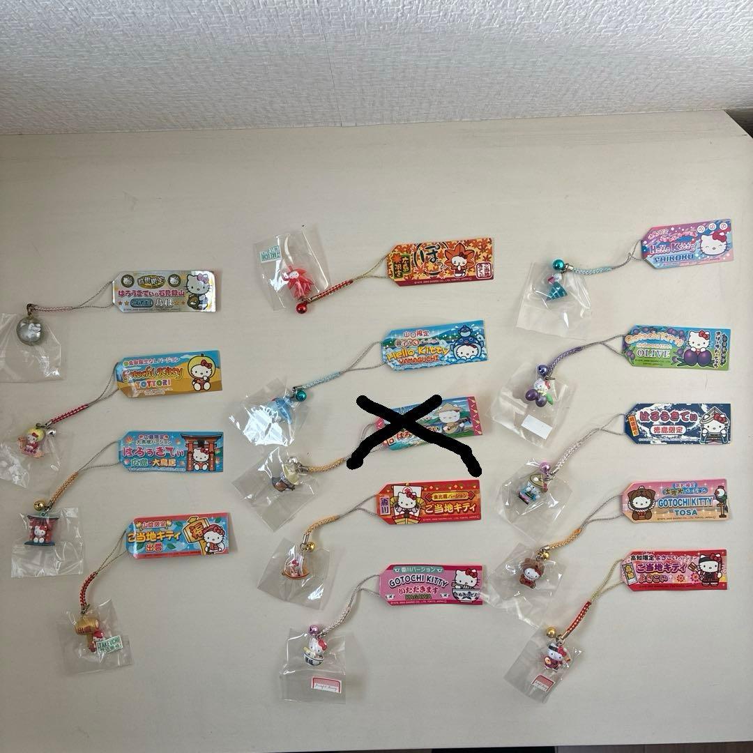 ご当地キティ　地域限定根付け　まとめ売り