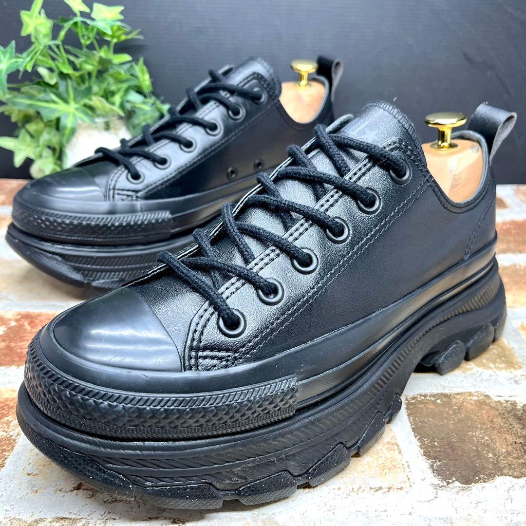 コンバース オールスター トレックウェーブ レザー 25.5 ローカット