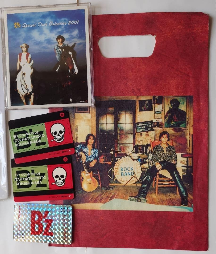 B'z　ビーズ　Treasure他 CD特典・雑誌切抜等　値下げ・バラ売不可