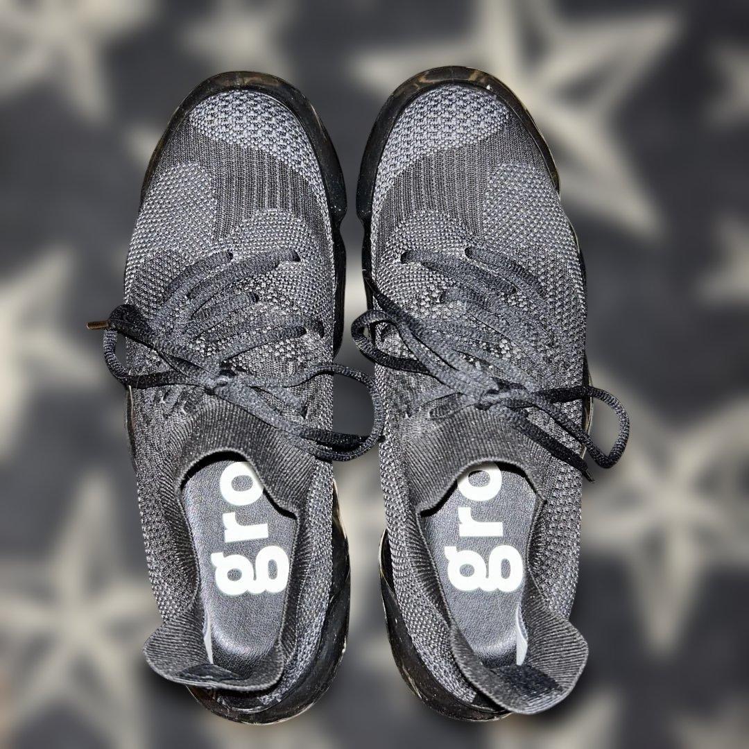 靴 grounds MOOPIE BLACK GRAY / BLACK MOOPIE - BLACK GRAY / BLACK (ムーピー ブラックグレー / ブラック