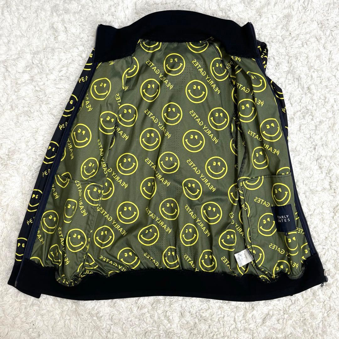 超希少✨パーリーゲイツ タフレックス ドビー ブルゾン PGスマイル