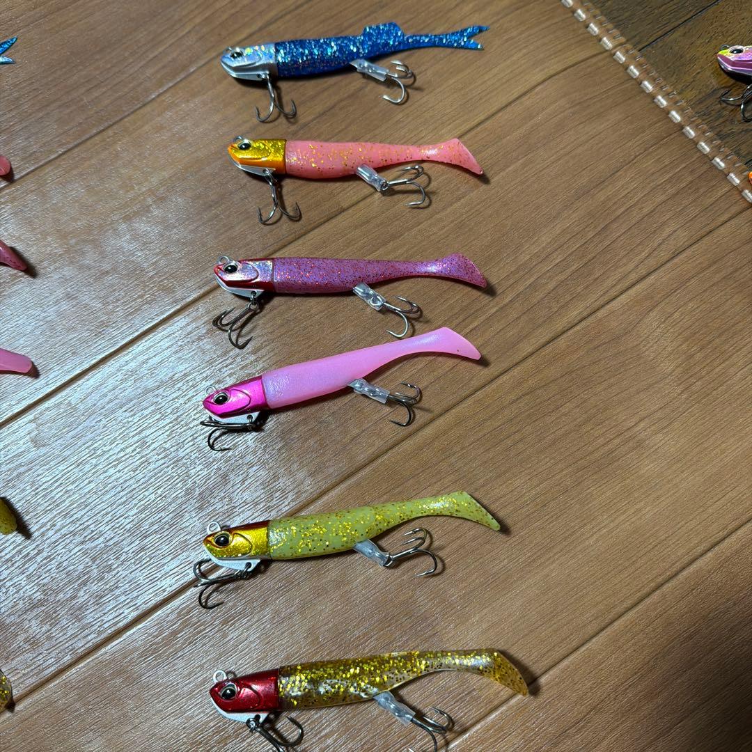 DUOビーチウォーカーハウル各種16個+交換用ワーム7個セット未使用品