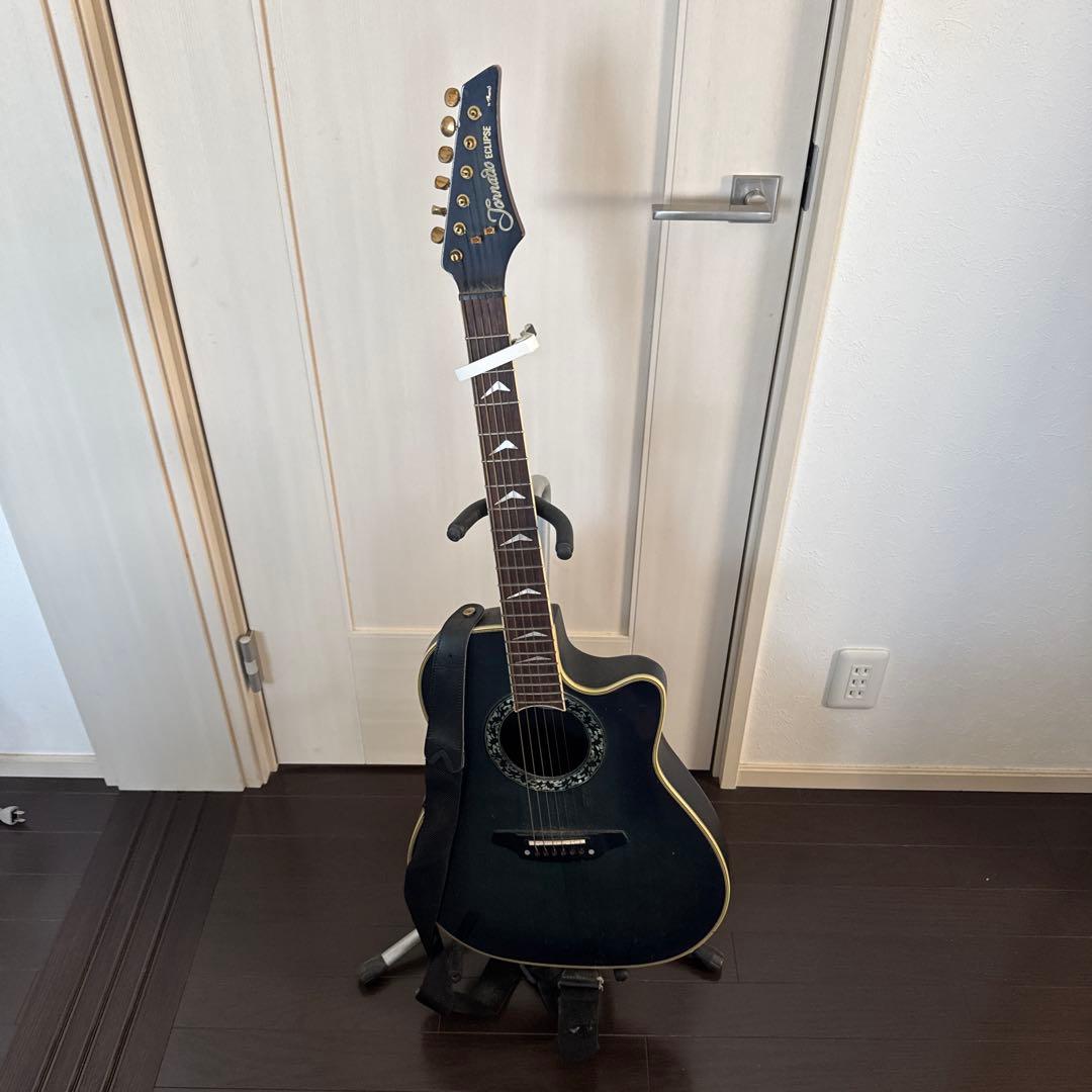 Morris ZII-DELUXE アコースティックギター ギターチューナー付き Morris Tornade ZII Deluxe 税込販売価格 ￥27,800- 中古品 国産の