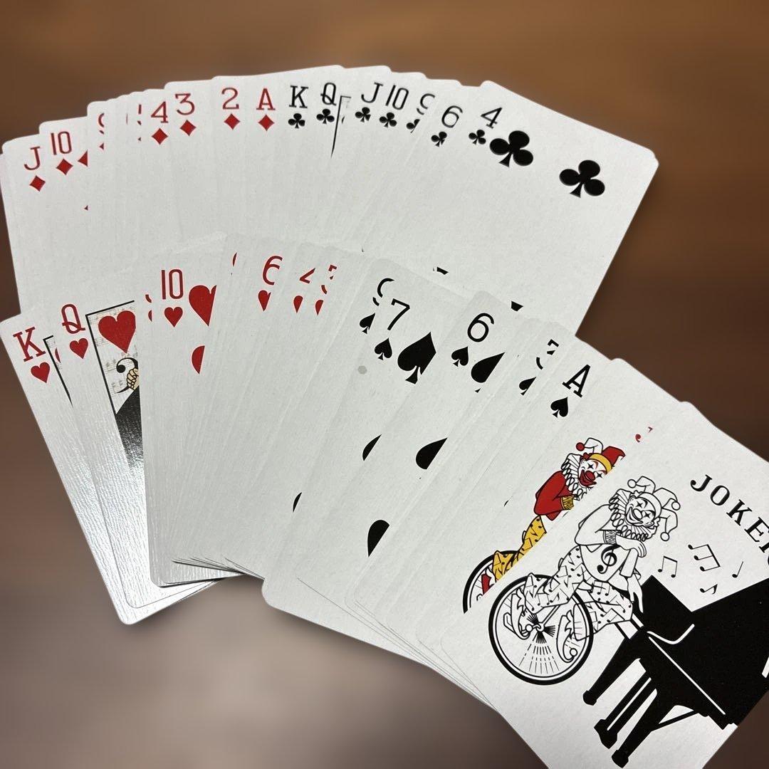 トランプ ジョーカー付き piano LINE トランプ 新品 - メルカリ