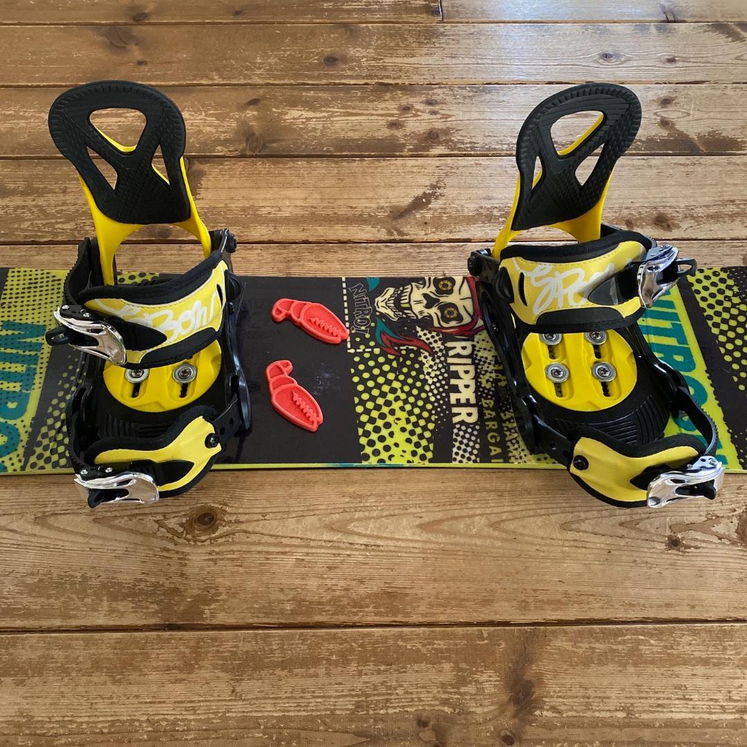 NITRO RIPPER スノーボード 96cm ビンディング セット キッズ - メルカリ
