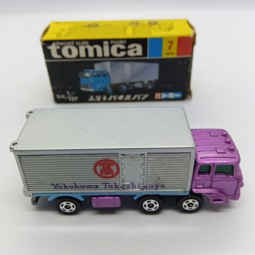 高島屋特注 トミカ 黒箱 7 ふそう パネルバン 日本製 - メルカリ
