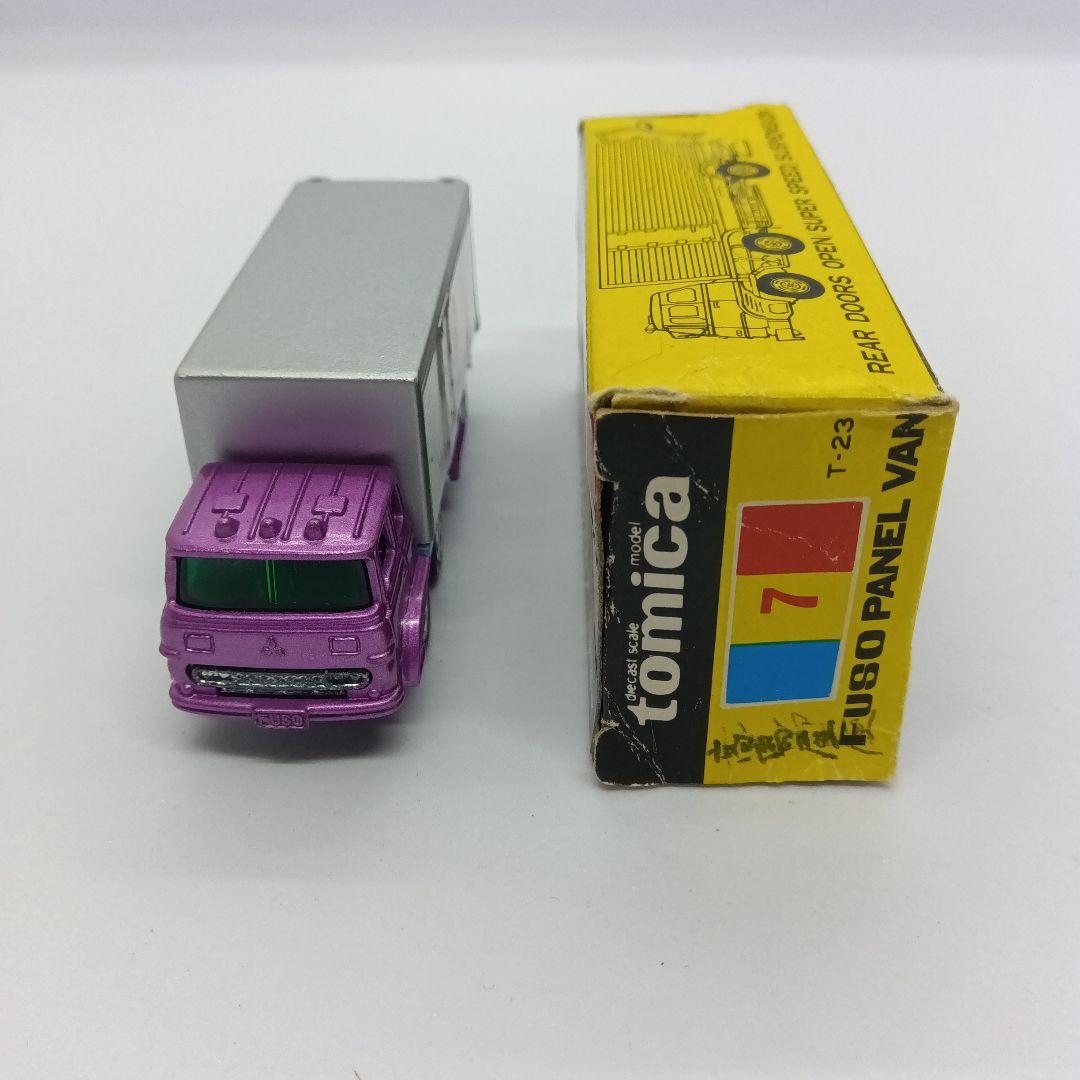高島屋特注 トミカ 黒箱 7 ふそう パネルバン 日本製 - メルカリ