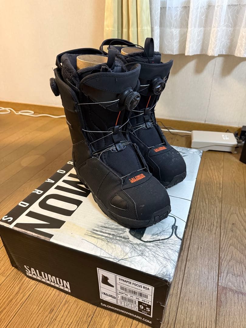 SALOMON スノーボードブーツ 9.5 27.5cm