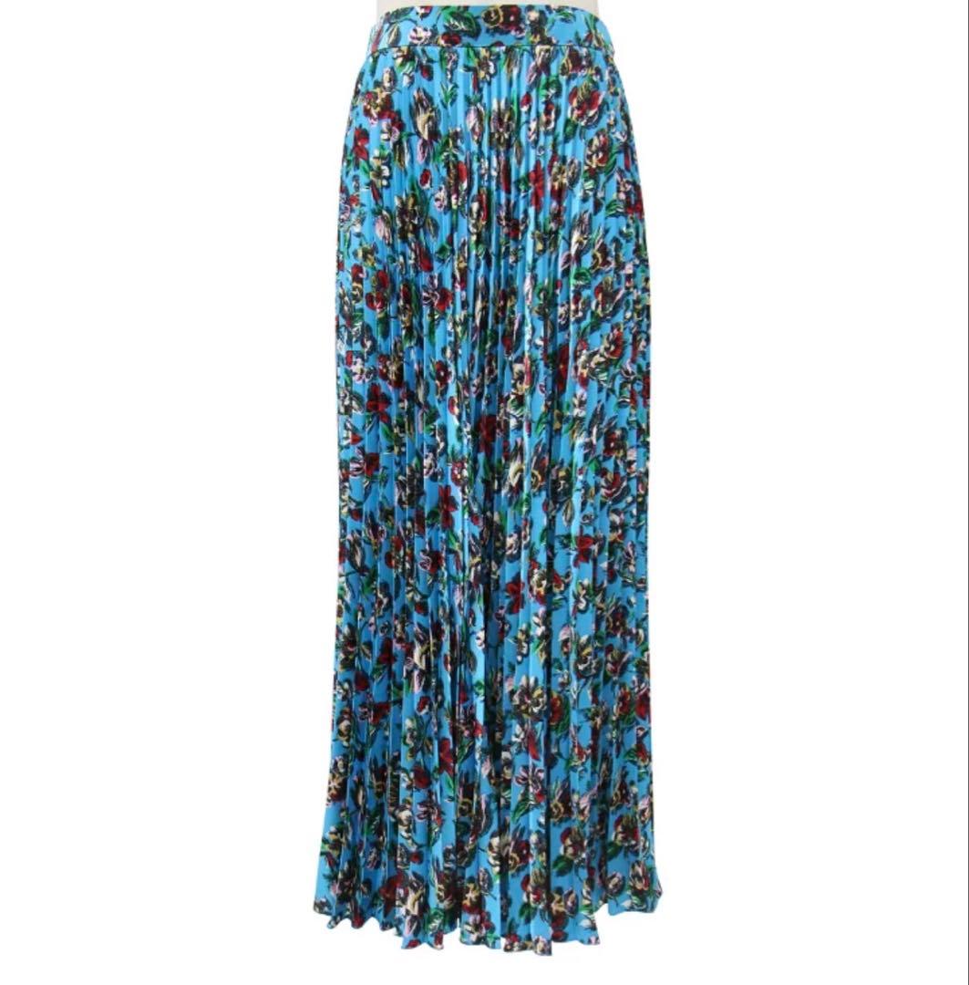 VERMEIL par iena 花柄プリーツロングスカート - メルカリ