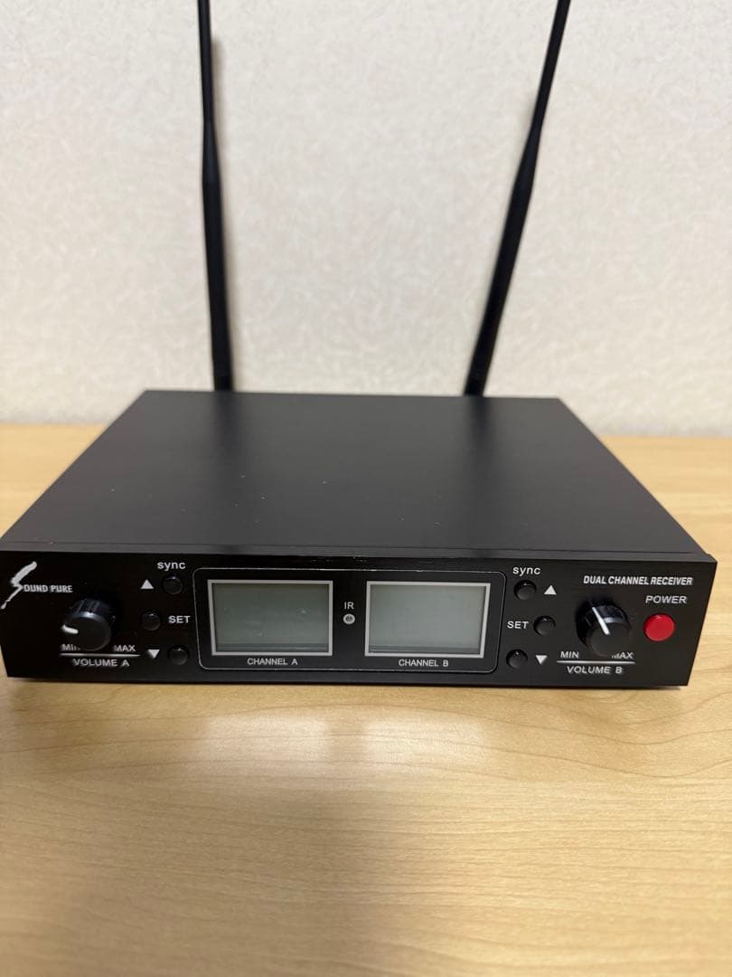 SP-WH01/8022eサウンドピュア ワイヤレスマイク 受信機 付属品