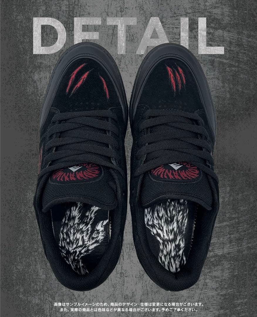 MAN WITH A MISSION マンウィズ Emeric コラボスニーカー