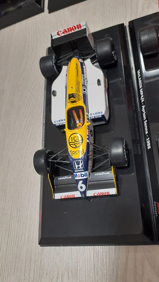 ビッグスケールF1コレクション ホンダエンジン搭載車4台セット