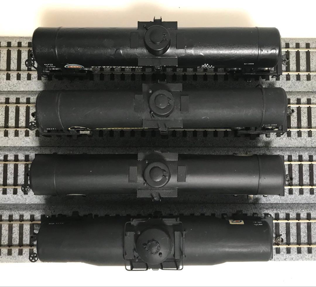 HOゲージ タンク車　4両セット