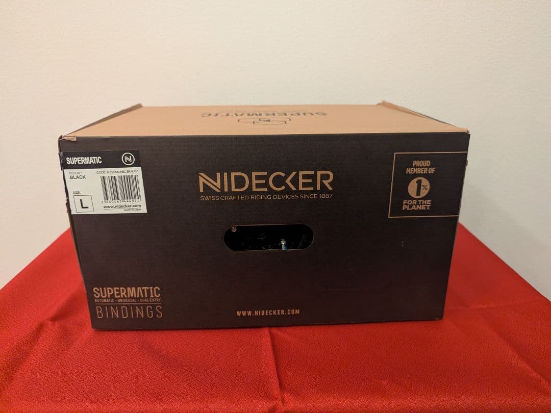 Nidecker Supermatic ビンディング ブラック Lサイズ - メルカリ