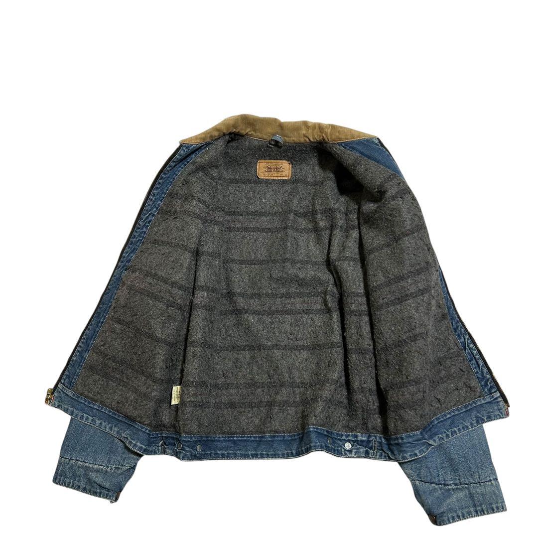 90s USA製 リーバイス 70743 ブランケット付き デトロイトジャケット