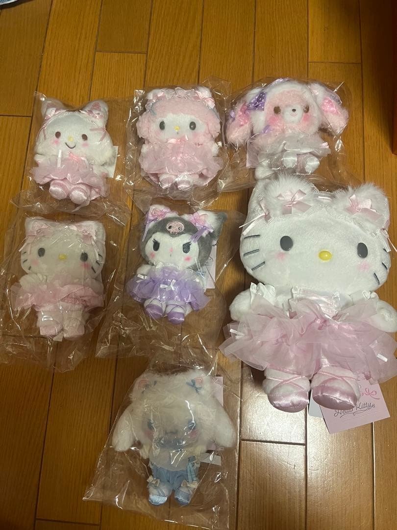 サンリオ白猫バレリーナ7セット 更新】白猫バレリーナデザインシリーズ｜サンリオ