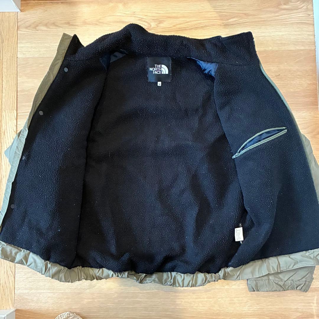 THE NORTH FACE カーキ ジャケット ナイロン フリース 古着