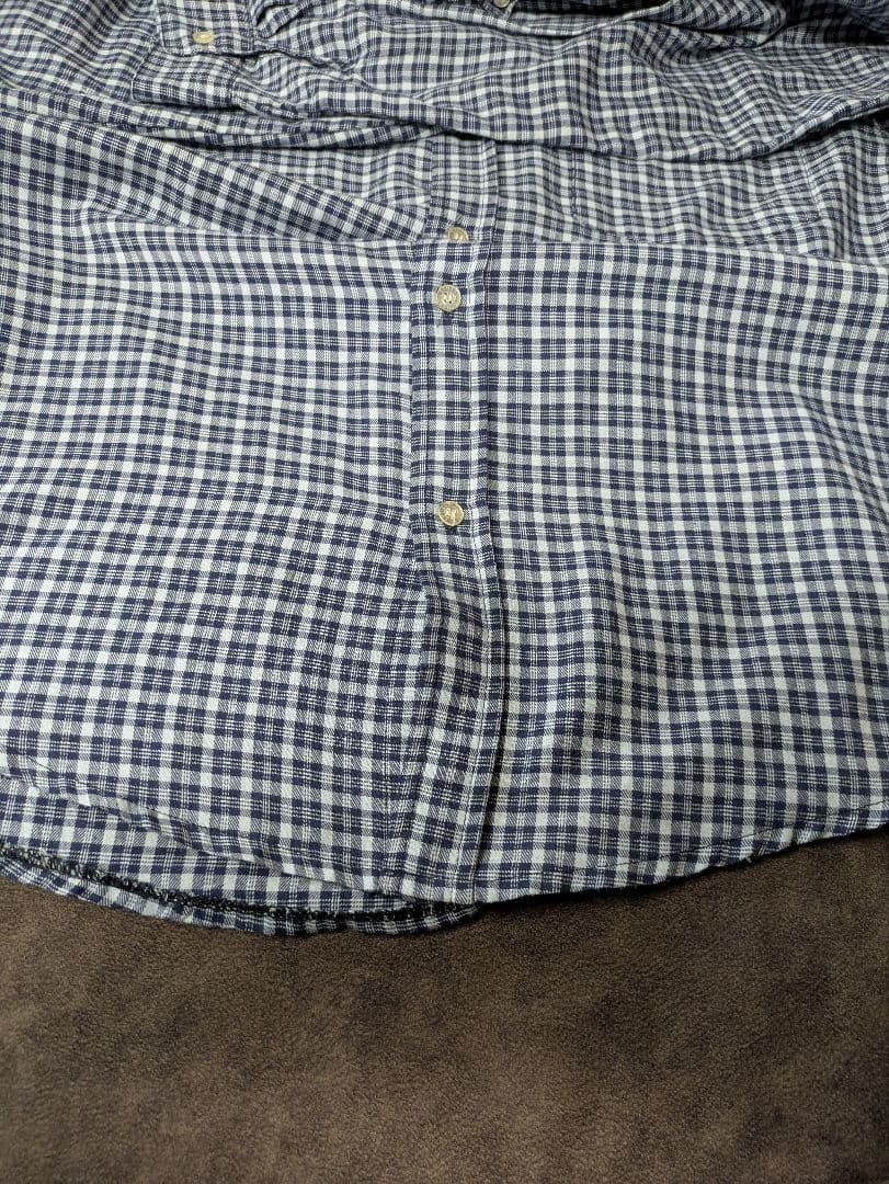 激熱 90s 紺タグ STUSSY ステューシー 刺繍 ボタンダウンシャツ M