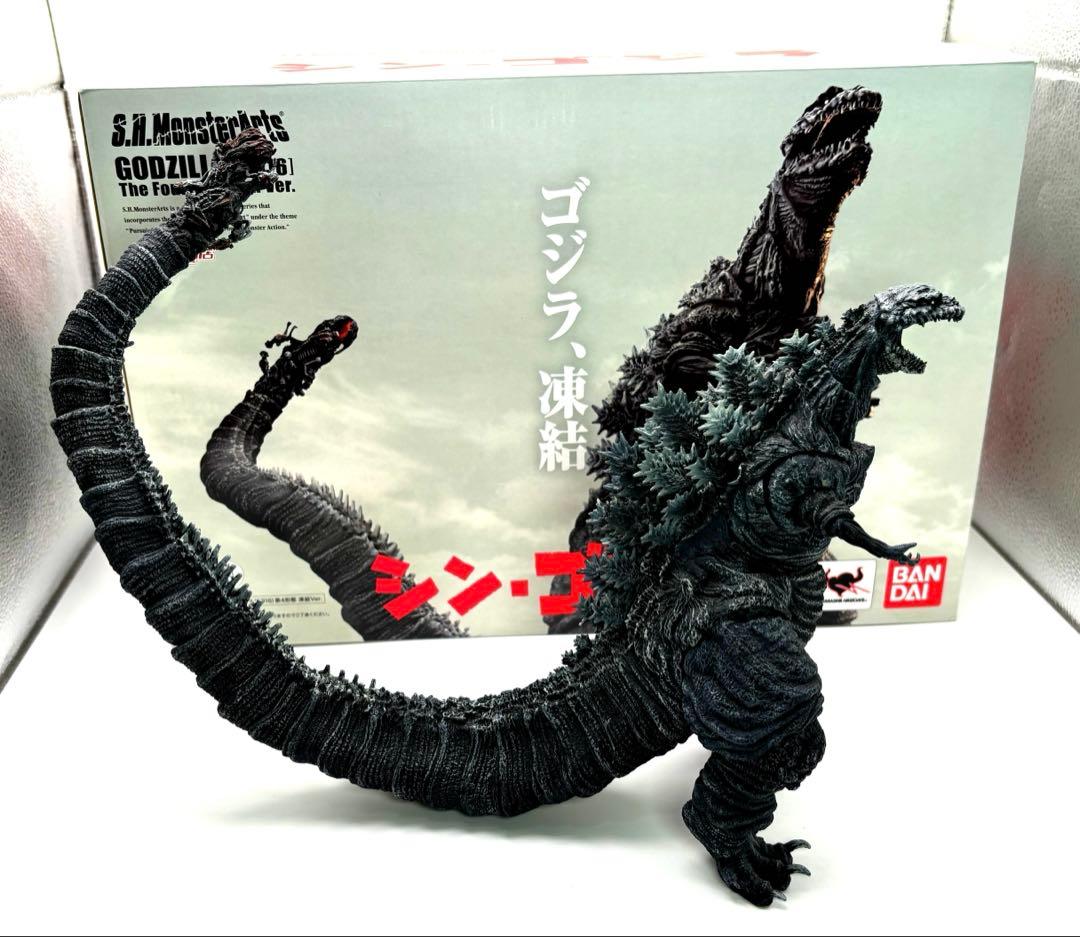 Sh モンスターアーツ ゴジラ（2016) 第四形態 凍結ver. シン・ゴジラ S.H.MonsterArts ゴジラ（2016）第4形態 凍結Ver. | 魂ウェブ