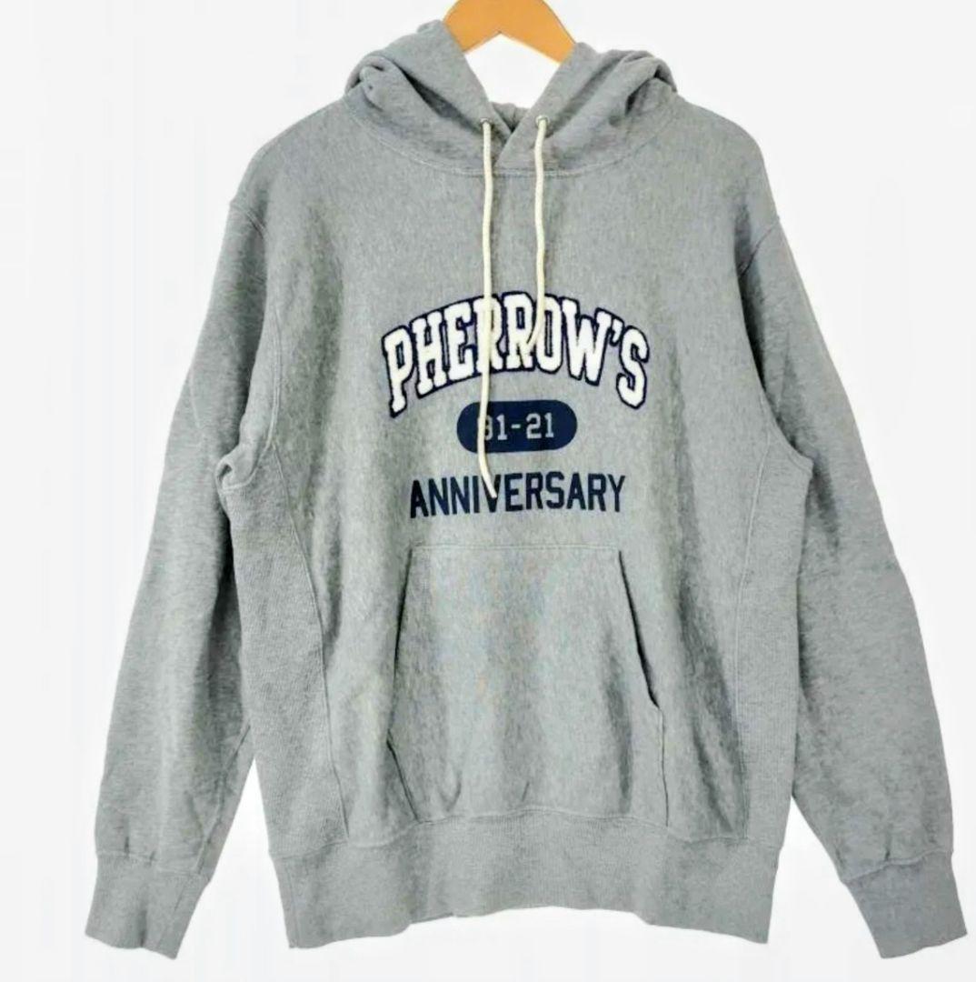 フェローズ Pherrow's 30周年アニバーサリー プルオーバー パーカー 楽天市場】フェローズ Pherrow's 長袖 30周年記念 アニバーサリー プル