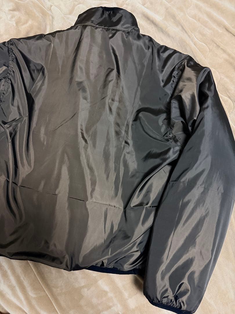 未使用 2面用 スケルトン フリースジャケット スカル骨 スカジャン