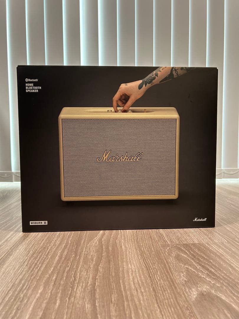 Marshall WOBURN III クリーム Woburn III Cream - Bluetoothホームオーディオスピーカー | Marshall.com