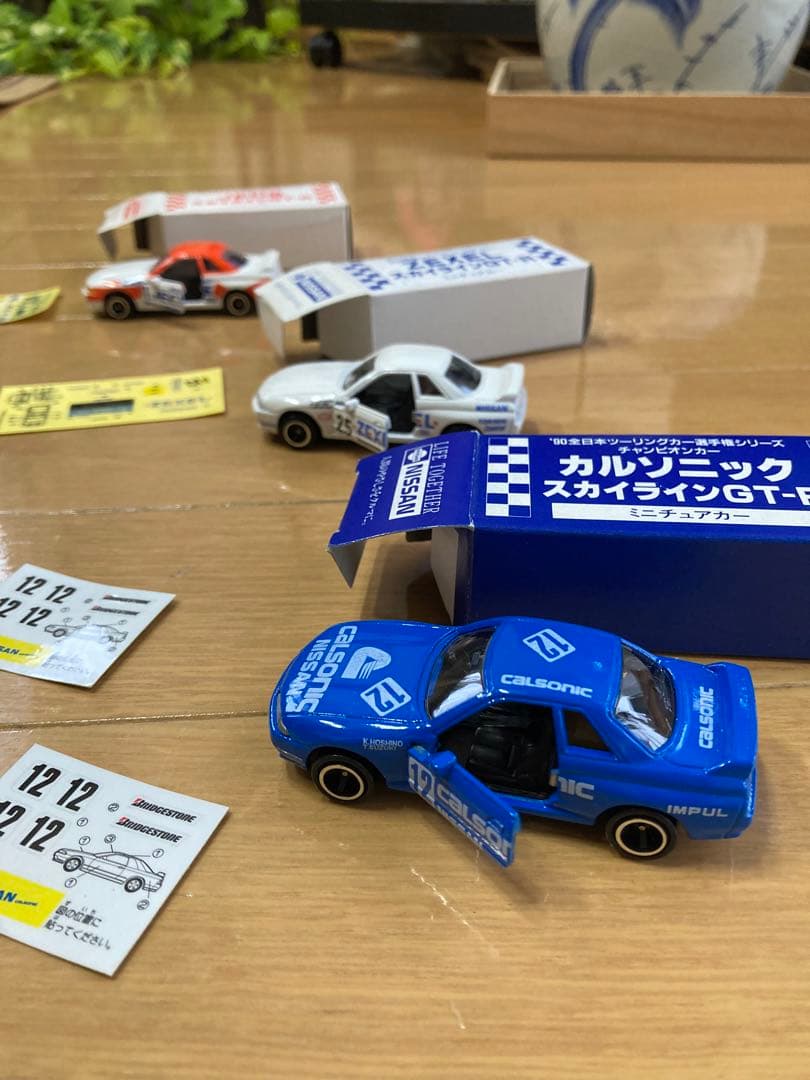ミニカー/日産スカイラインR32/GT-R3台セット