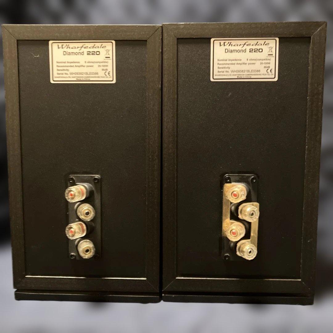 【決算バーゲン】《完動品》 Wharfedale ダイアモンド220スピーカー