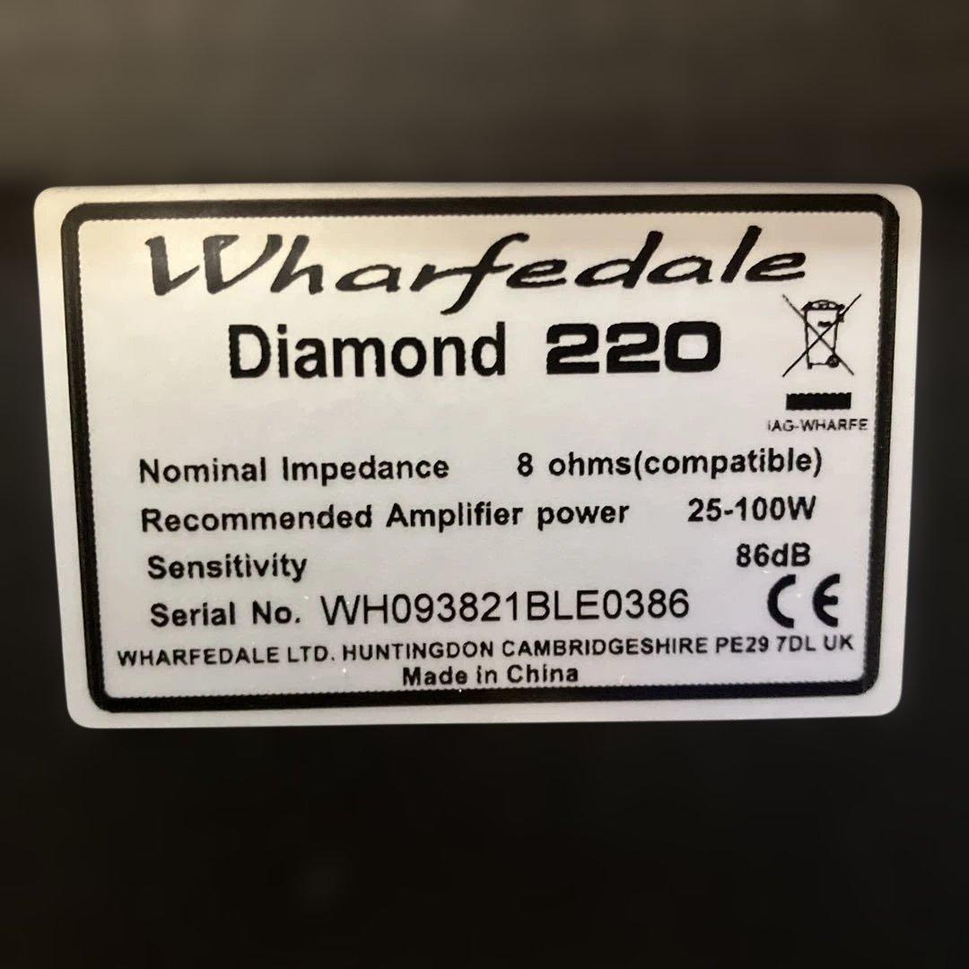 【決算バーゲン】《完動品》 Wharfedale ダイアモンド220スピーカー