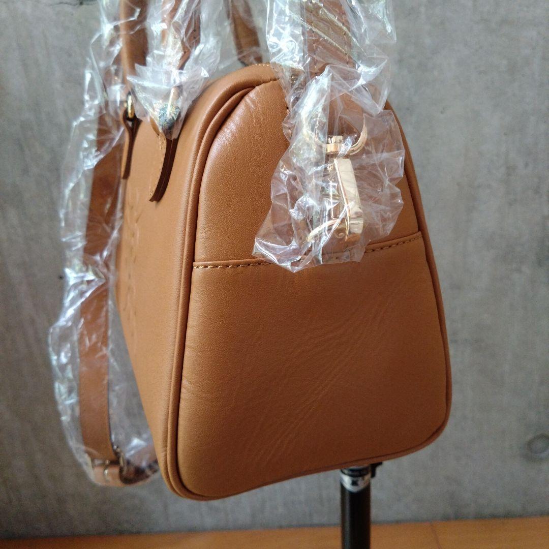 八駆郎様専用 russet 2wayミニボストン キャメル 新品未使用タグ付