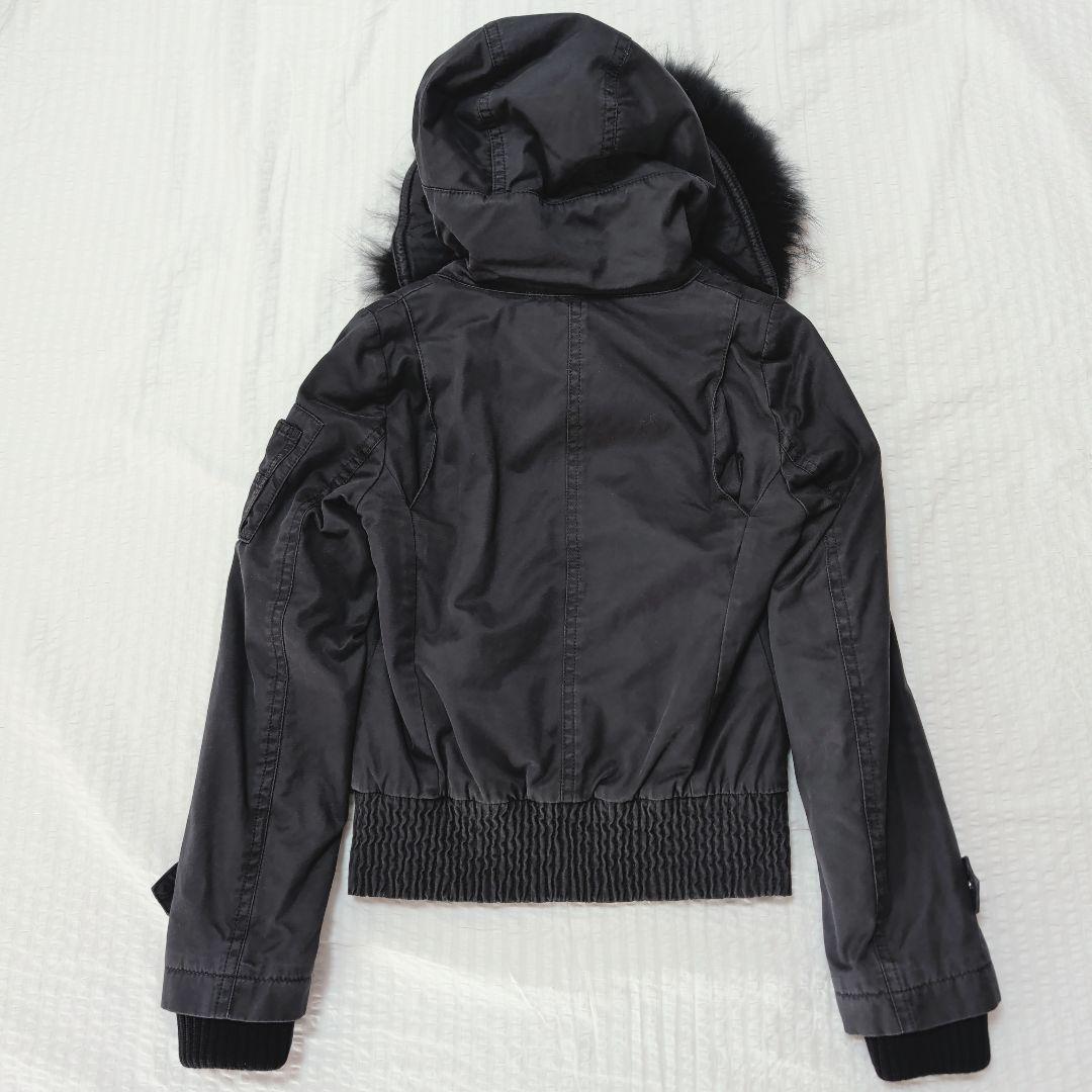 バーバリーブルーレーベル ミリタリージャケット 短丈 N-2B - メルカリ