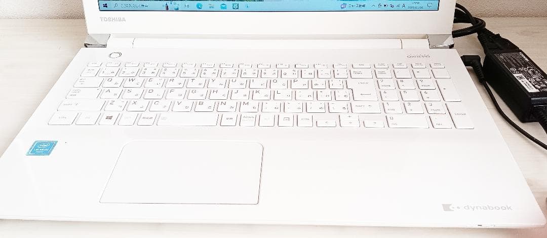 《期間限定売切》東芝ダイナブック白T45/AWX 大容量 8GB 1TB