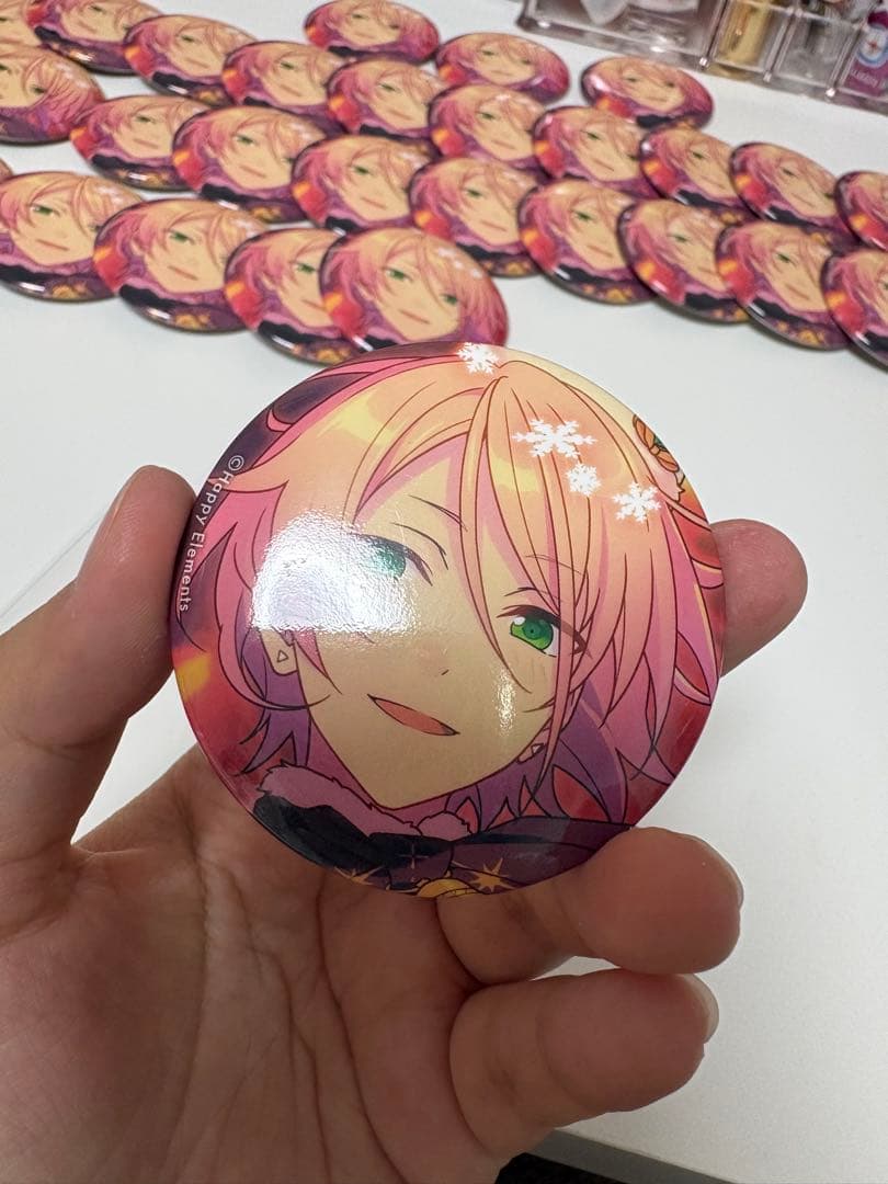 白鳥藍良 shuffle 缶バッジ Branco idol