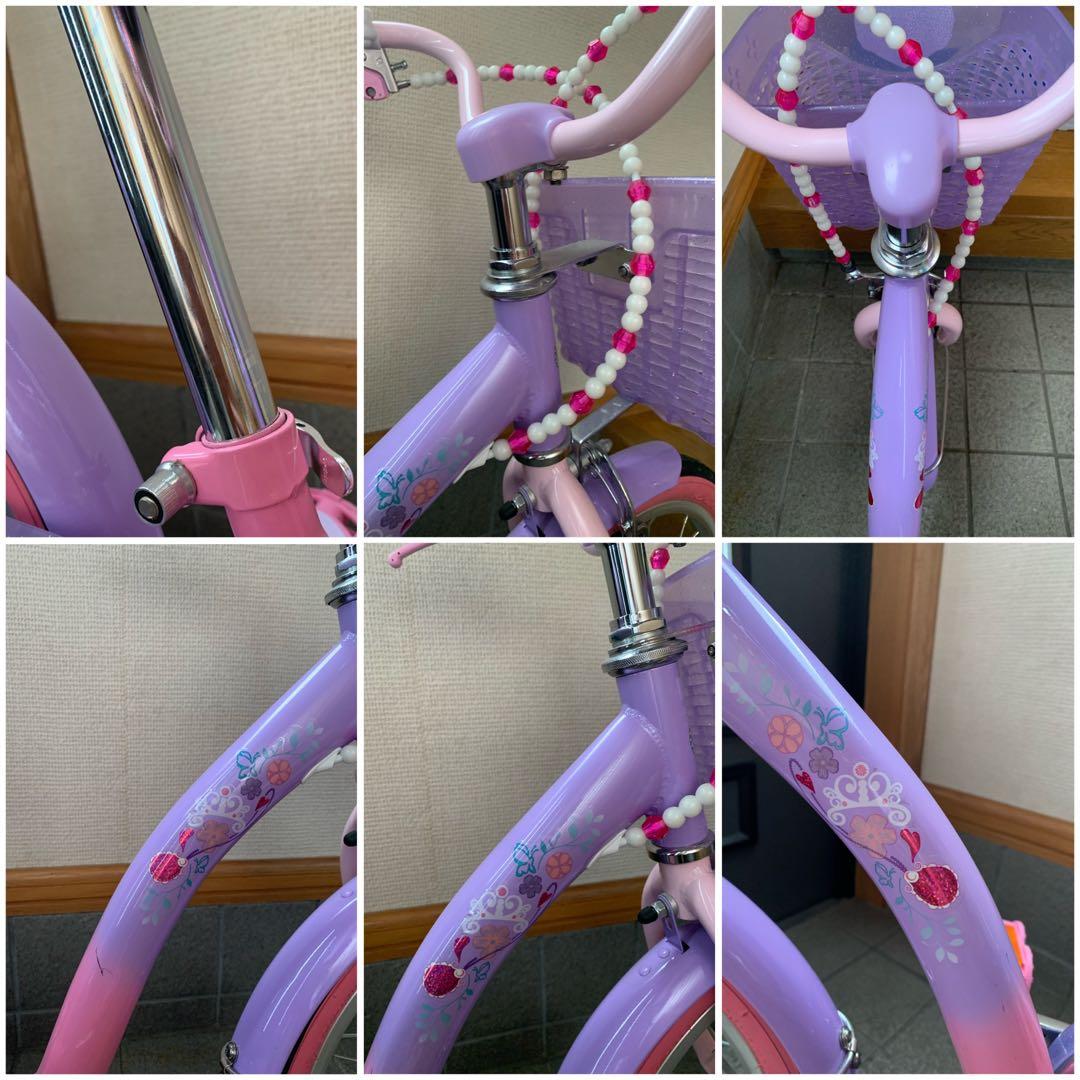 子供 自転車 小さなプリンセスソフィア 両立スタンド 16インチ - メルカリ
